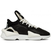 Кроссовки Adidas Y-3 Kaiwa черные с белым